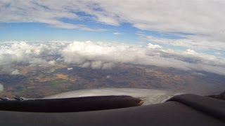 ✈London Stansted Airport  Approach amp Landing Cockpit View [upl. by Martinsen]