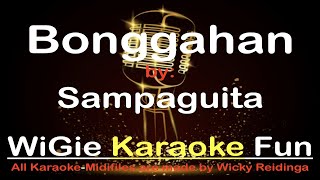 Backingtrack with lyrics Bonggahan  Sampaguita [upl. by Arodaeht52]