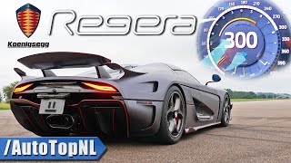 Koenigsegg Regera 0300KMH ACCELERATION SOUND amp ONBOARD by AutoTopNL [upl. by Krefetz]