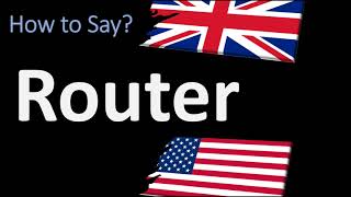 How to Pronounce Router CORRECTLY [upl. by Columbyne]