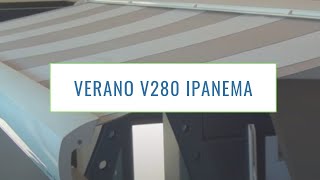 Knikarmscherm Verano V280 Ipanema [upl. by Leahcimal]