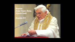 Rosario Intero in Latino di Papa Benedetto XVI [upl. by Llenahs]