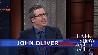 John Oliver Warns Meghan Markle What Shes Getting Herself Into [upl. by Aiyram]