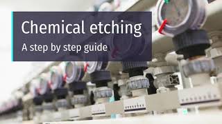 Chemical Etching Process A Step by Step Guide [upl. by Dnartreb]