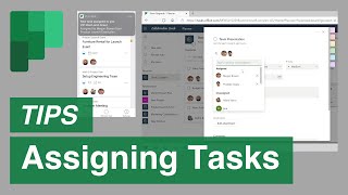 Microsoft Planner  Tips for Assigning a Task [upl. by Laurette942]