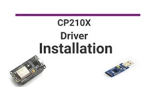 CP210X Driver Installation For NodeMCU [upl. by Oilicec278]