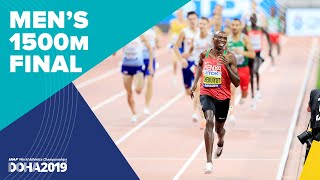 Mens 1500m Final  World Athletics Championships Doha 2019 [upl. by Backer]