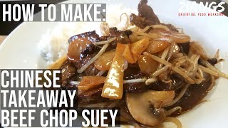 Ziangs Chinese takeaway Beef Chop Suey [upl. by Bausch]