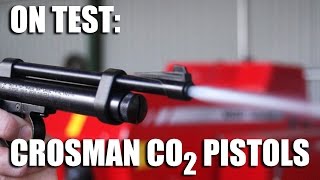 On Test Crosman CO2 Air Pistols [upl. by Abdulla]