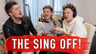 THE SING OFF VS CONOR MAYNARD amp MIKEY PEARCE [upl. by Donough]