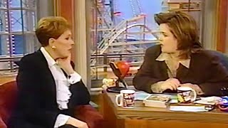 Julie Andrews interview on The Rosie ODonnell Show1996 [upl. by Eilahtan]