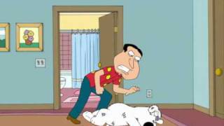 Family Guy  Quagmire Fighting with Brian [upl. by Doria766]