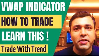 INTRADAY Trading With VWAP Indicator VWAP Trading Strategy 🔥🔥 [upl. by Hibbert]