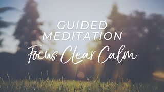 15Minute Guided Meditation for Focus and Clarity [upl. by Onailime]