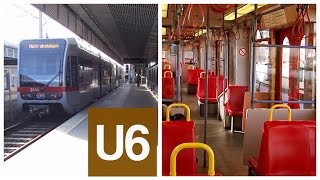 T 2632 U6 Meidling  Siebenhirten UBahn Wien [upl. by Einhoj]