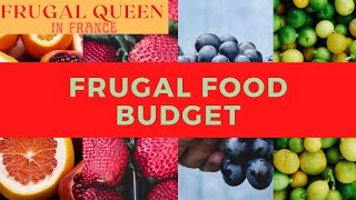 Frugal Food Budget [upl. by Aindrea519]