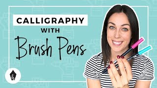 Beginners Guide To Using Brush Pens for Modern Calligraphy [upl. by Auria]