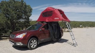 First Impressions Yakima SkyRise 3 Rooftop Tent [upl. by Eirrod]