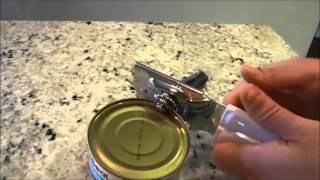 How To Use A Can Opener Tutorial [upl. by Radbourne]