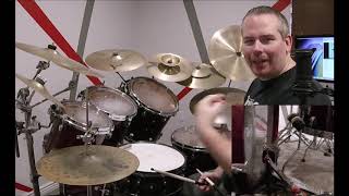 How to Play quotKickstart my Heartquot Mötley Crüe on Drums [upl. by Ailahs]