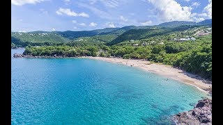 Plage Leroux Deshaies Guadeloupe [upl. by Aillicirp633]