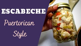 Easy Quick Fish Recipe  Escabeche Puertorican Style  Noemi Cooks amp Tells [upl. by Gnohc]