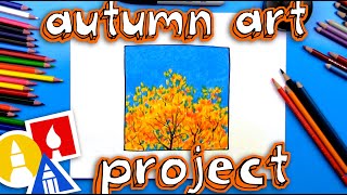 Simple Autumn Art Project [upl. by Corson]