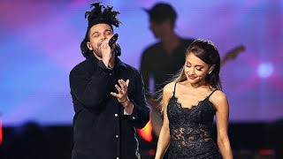 The Weeknd amp Ariana Grande  Love Me Harder Live from the 52nd American Music Awards 2014 [upl. by Nnayecats]