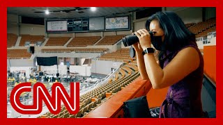 See what CNN reporter spotted at bizarre election ‘audit’ [upl. by Esilehs]