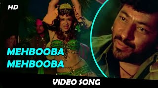 Mehbooba Mehbooba  Sholay 1975  Helen  Amitabh Bachchan  Bollywood Dance Hit Song [upl. by Nevanod]