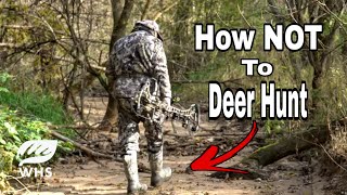 Top 10 Deer Hunting Mistakes [upl. by Yelkrab183]