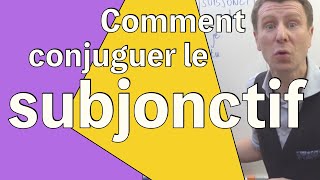 Subjonctif Comment conjuguer le subjonctif présent en français [upl. by Atilam898]