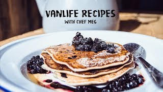 Vanlife Recipe  Wimberry Scotch Pancakes [upl. by Nnyrb578]