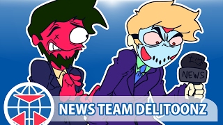 Delirious Animated NEWS TEAM DELITOONZ By RyanStorm Watchdogs 2 [upl. by Suhpesoj]