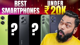 Top 5 Best 5G Smartphones Under ₹20000 Budget ⚡ August 2023 [upl. by Ettenan903]