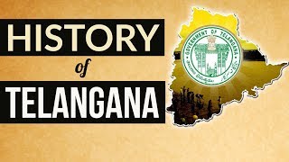 History of Telangana in English  Movement and State Formation 1724  2014 TSPSC APPSC AEE Group 12 [upl. by Bartholomeo]