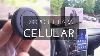 Soporte Magnético Universal De Celular Para Auto [upl. by Eletnahs]