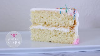 HOW TO MAKE VANILLA CAKE BATTER  Easy Vanilla Cake Recipe [upl. by Anirt]