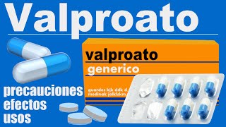 VALPROATO para que sirve efectos epilepsia depresion [upl. by Mag]