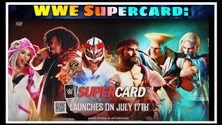 WWE SuperCard Street Fighter QR Code [upl. by Oisor]