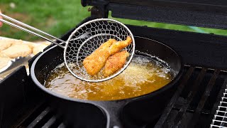 Why You Should DEEP FRY On Your Gas Grill [upl. by Ecertal]