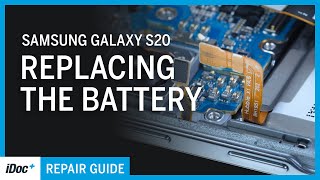 Samsung Galaxy S20 – Battery replacement including reassembly [upl. by Kiley405]