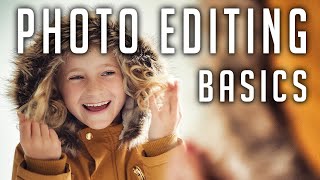 PHOTO EDITING FOR BEGINNERS – 9 Simple Steps to Improve Your Photos [upl. by Seavir283]