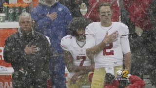 Kaepernick Takes A Knee At Soldier Field Both Sides Have Something To Say [upl. by Esertak]