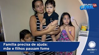 FAMÍLIA PRECISA DE AJUDA MÃE E FILHOS PASSAM FOME [upl. by Cacilie]