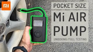 Xiaomi Air pump  Tested on everything that inflates [upl. by Ahsyla]