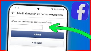 Cómo CAMBIAR EL CORREO ELECTRONICO DE FACEBOOK [upl. by Vinita]