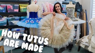 How Ballet Tutus Are Made trainwithkendall [upl. by Renferd]