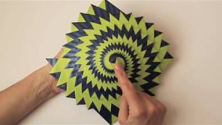 Curlicue Kinetic Origami [upl. by Letniuq]