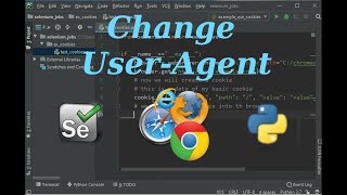 How to change the Useragent on selenium with Python [upl. by Cordie21]